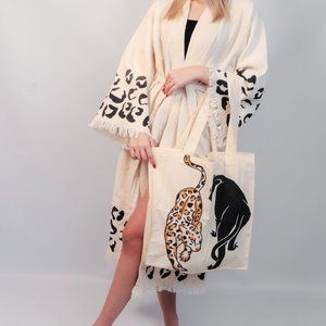 ICONIUM Leopard printed Tote bag